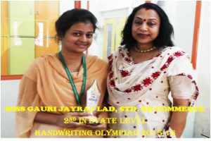 Handwriting Olympiad 2015 16